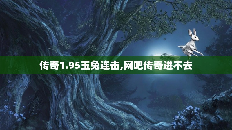传奇1.95玉兔连击,网吧传奇进不去