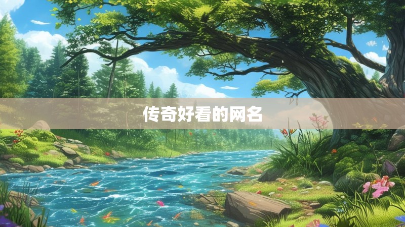 传奇好看的网名