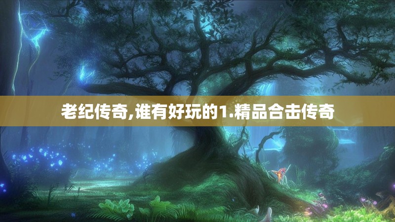 老纪传奇,谁有好玩的1.精品合击传奇