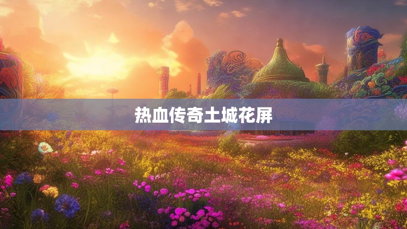 热血传奇土城花屏
