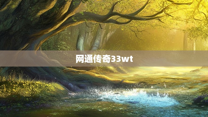 网通传奇33wt