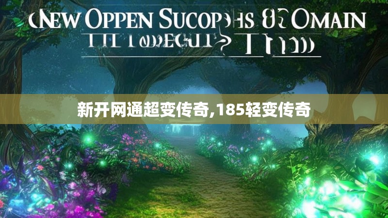 新开网通超变传奇,185轻变传奇