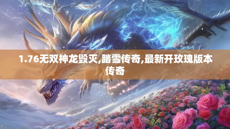 1.76无双神龙毁灭,踏雪传奇,最新开玫瑰版本传奇