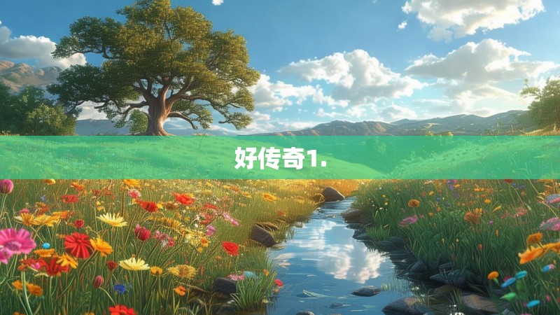 好传奇1.