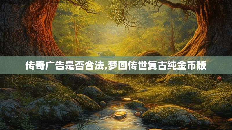 传奇广告是否合法,梦回传世复古纯金币版