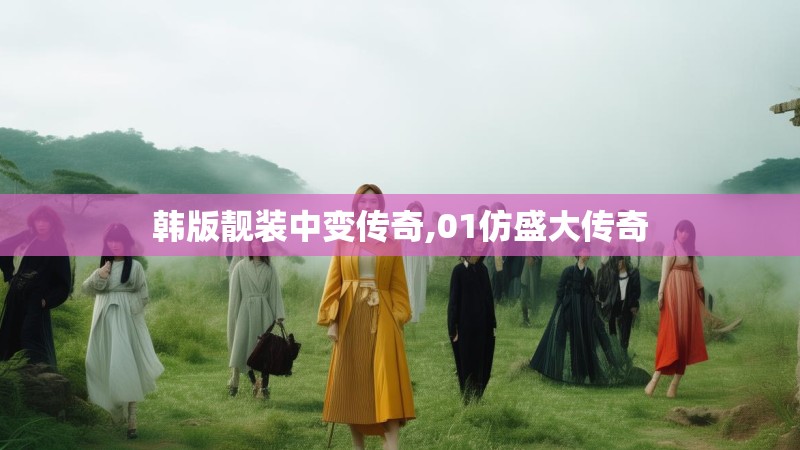 韩版靓装中变传奇,01仿盛大传奇