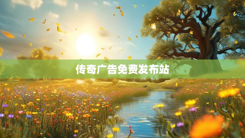 传奇广告免费发布站