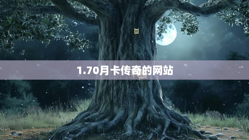 1.70月卡传奇的网站