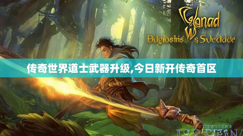 传奇世界道士武器升级,今日新开传奇首区