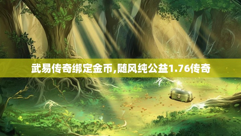 武易传奇绑定金币,随风纯公益1.76传奇