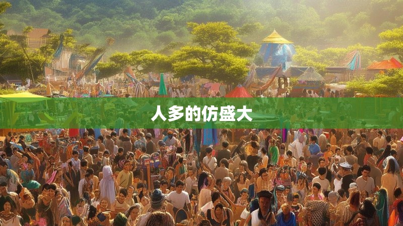 人多的仿盛大