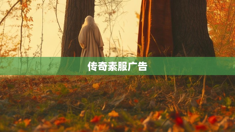 传奇素服广告