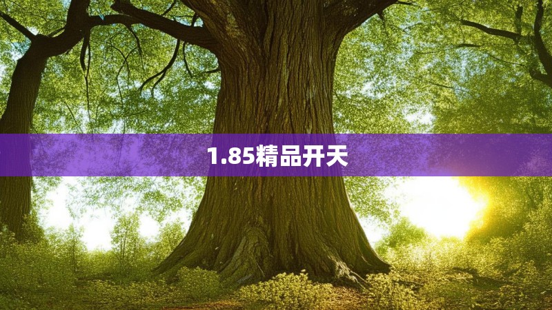 1.85精品开天