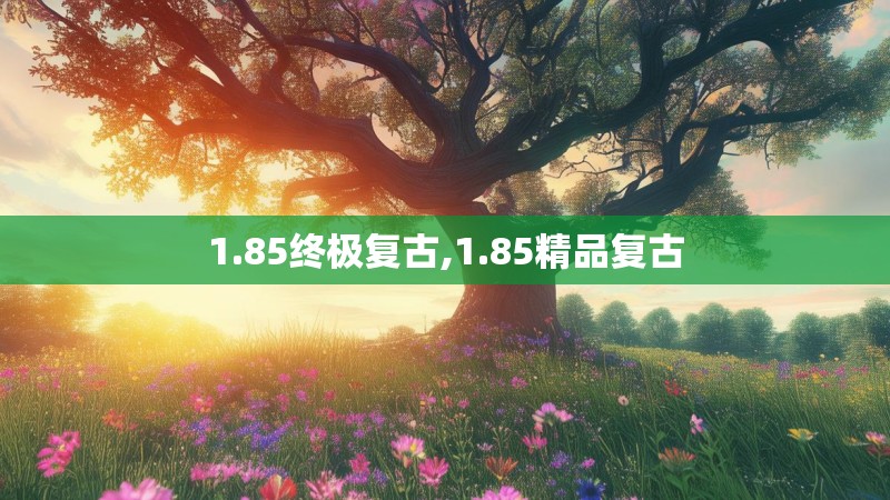 1.85终极复古,1.85精品复古