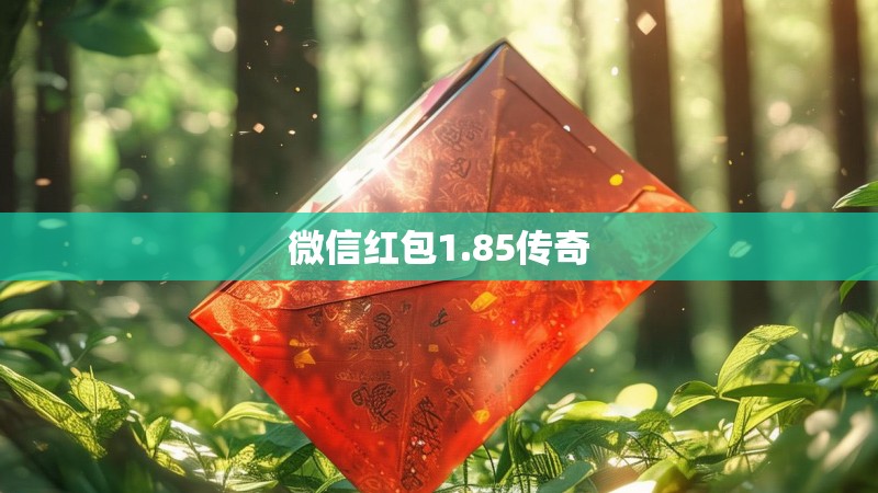 微信红包1.85传奇