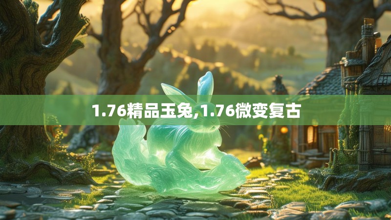 1.76精品玉兔,1.76微变复古