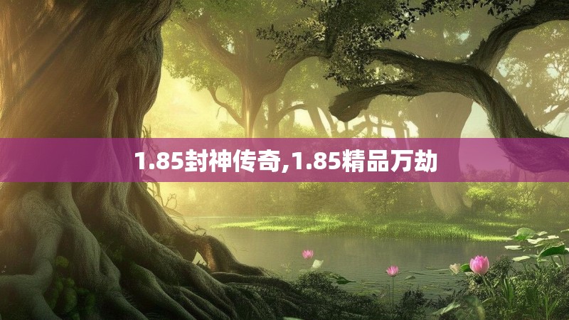 1.85封神传奇,1.85精品万劫