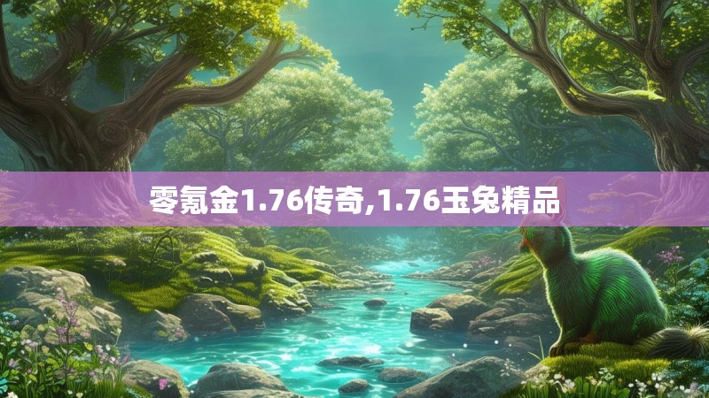 零氪金1.76传奇,1.76玉兔精品