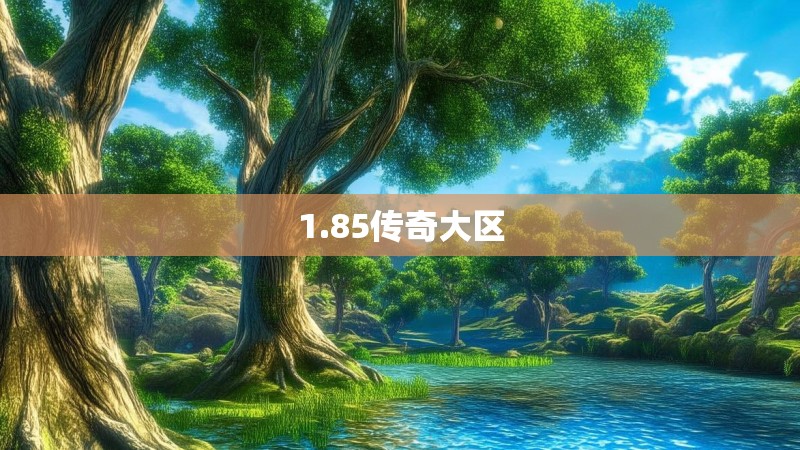 1.85传奇大区