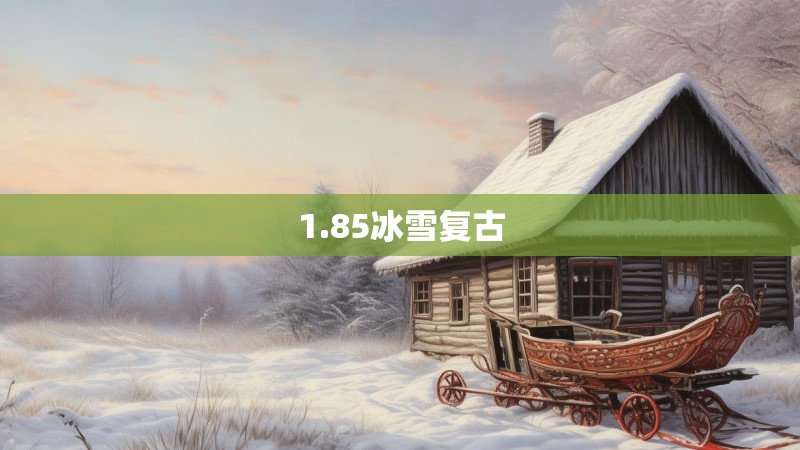 1.85冰雪复古