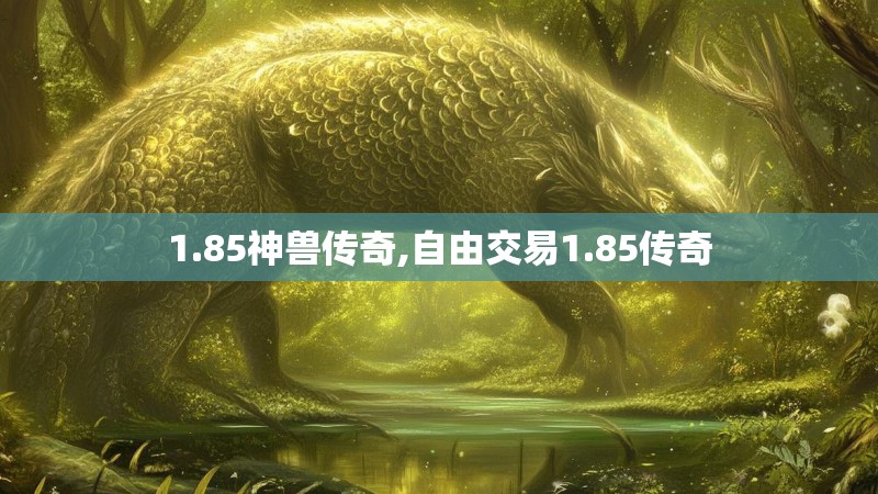 1.85神兽传奇,自由交易1.85传奇 1.85神兽传奇,自由交易1.85传奇