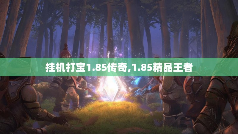 挂机打宝1.85传奇,1.85精品王者