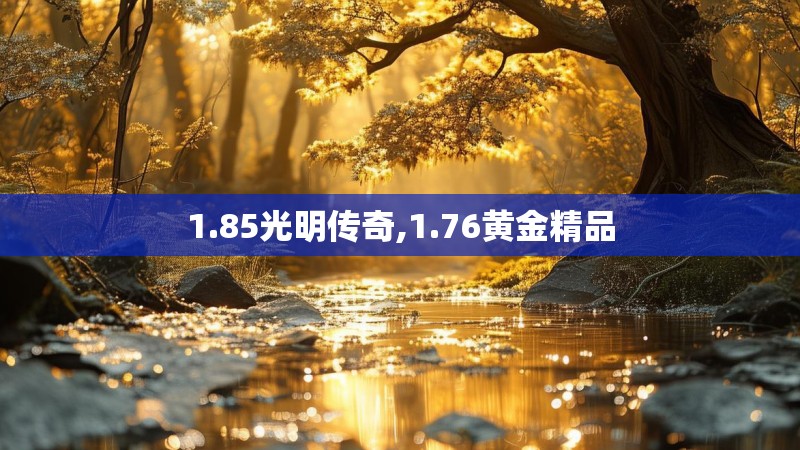 1.85光明传奇,1.76黄金精品
