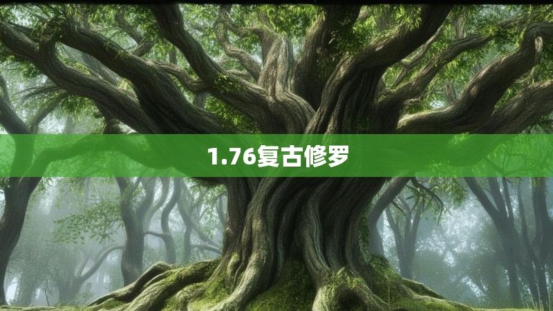 1.76复古修罗