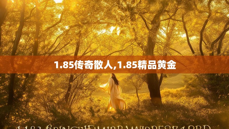 1.85传奇散人,1.85精品黄金