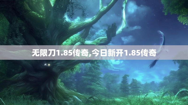 无限刀1.85传奇,今日新开1.85传奇