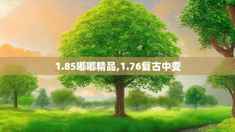 1.85嘟嘟精品,1.76复古中变