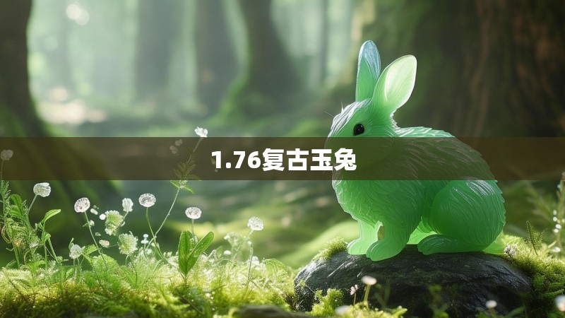 1.76复古玉兔
