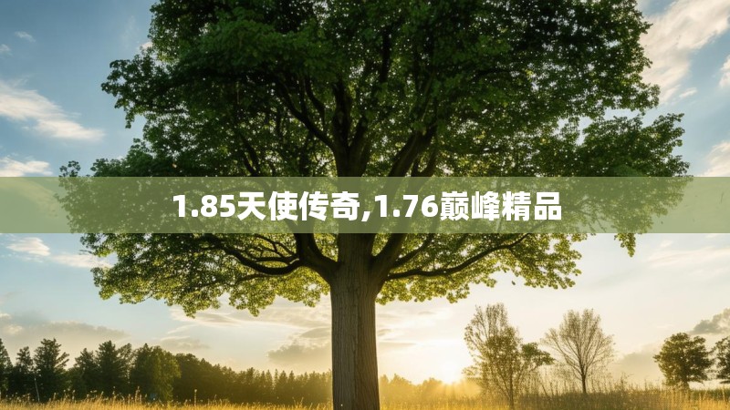 1.85天使传奇,1.76巅峰精品