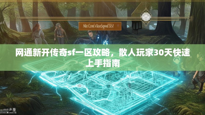 网通新开传奇sf一区攻略，散人玩家30天快速上手指南