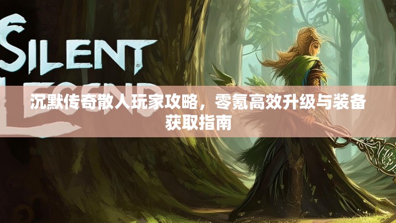 沉默传奇散人玩家攻略，零氪高效升级与装备获取指南