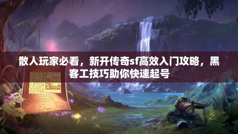 散人玩家必看，新开传奇sf高效入门攻略，黑客工技巧助你快速起号