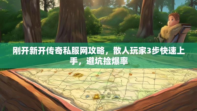 刚开新开传奇私服网攻略，散人玩家3步快速上手，避坑捡爆率
