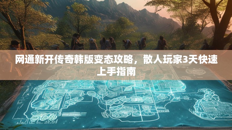 网通新开传奇韩版变态攻略，散人玩家3天快速上手指南