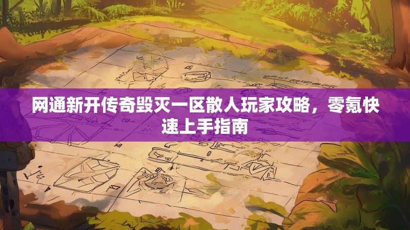 网通新开传奇毁灭一区散人玩家攻略，零氪快速上手指南