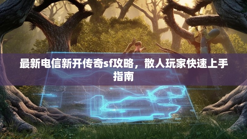 最新电信新开传奇sf攻略，散人玩家快速上手指南