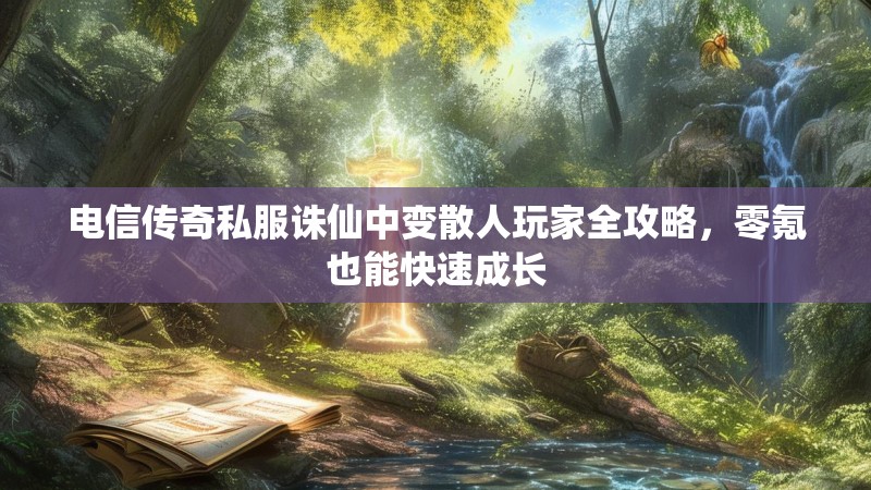 电信传奇私服诛仙中变散人玩家全攻略，零氪也能快速成长