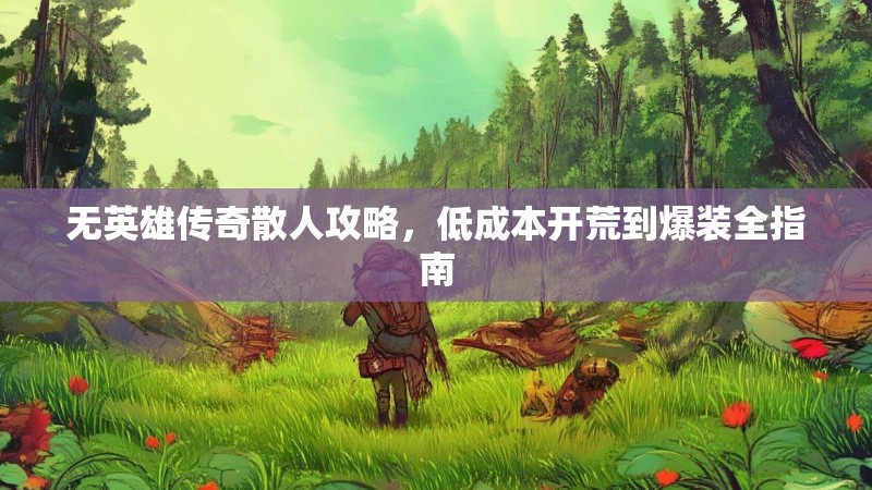 无英雄传奇散人攻略，低成本开荒到爆装全指南