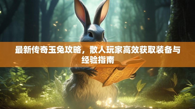 最新传奇玉兔攻略，散人玩家高效获取装备与经验指南