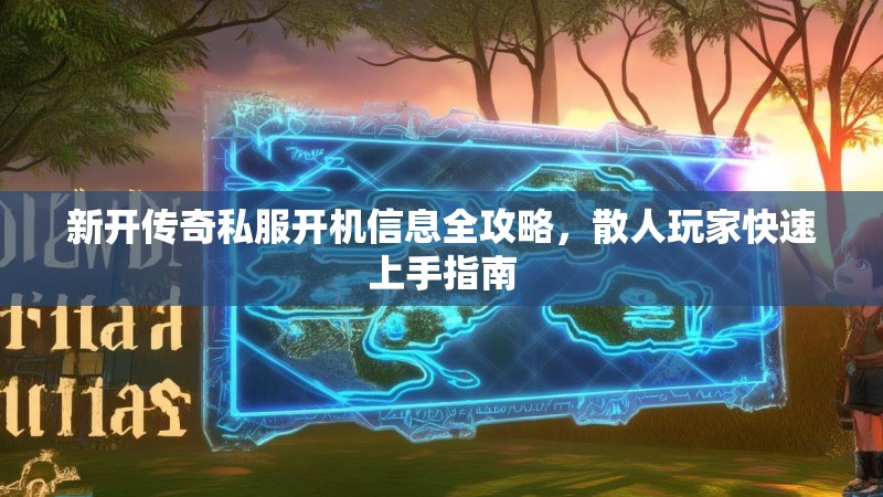 新开传奇私服开机信息全攻略，散人玩家快速上手指南