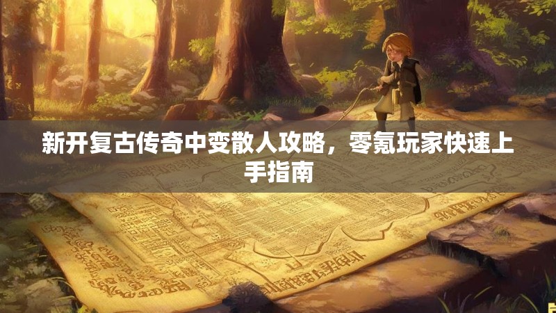 新开复古传奇中变散人攻略，零氪玩家快速上手指南