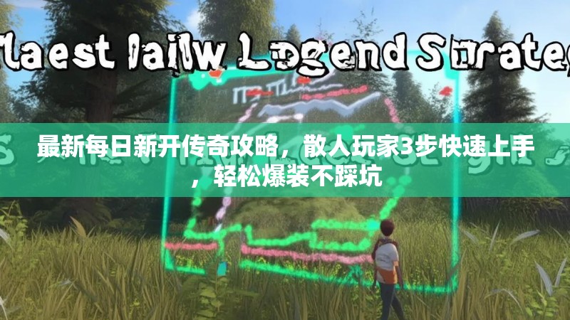 最新每日新开传奇攻略，散人玩家3步快速上手，轻松爆装不踩坑