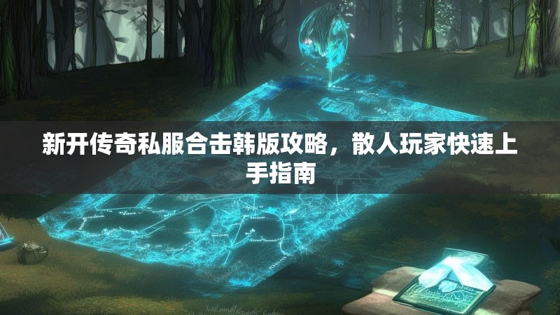 新开传奇私服合击韩版攻略，散人玩家快速上手指南