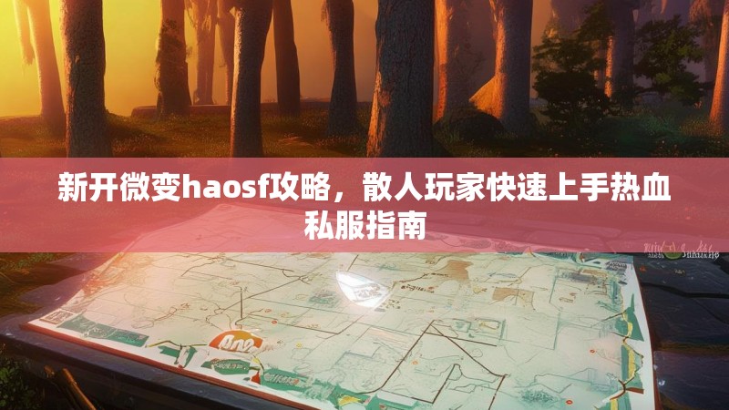 新开微变haosf攻略，散人玩家快速上手热血私服指南