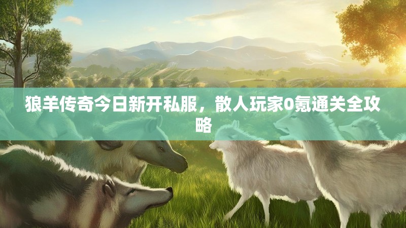 狼羊传奇今日新开私服，散人玩家0氪通关全攻略
