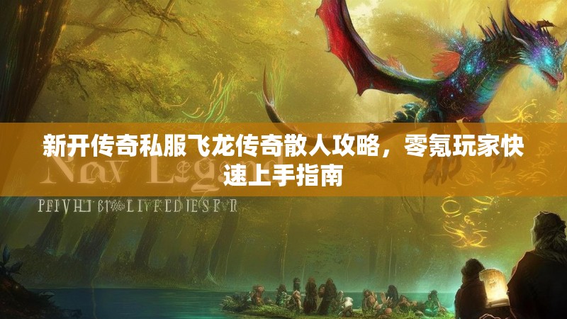 新开传奇私服飞龙传奇散人攻略，零氪玩家快速上手指南